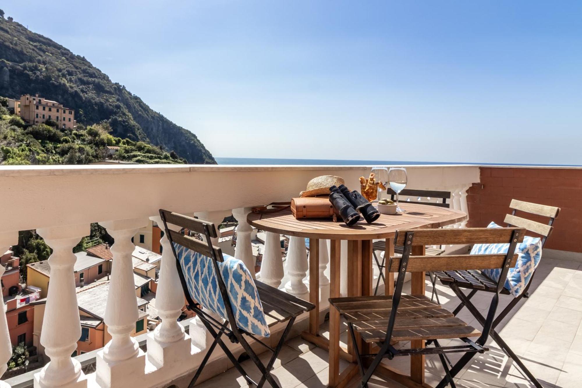 Giadera Penthouse 5Terreparco Apartment ริโอมัจโจเร ภายนอก รูปภาพ